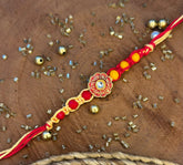 Floral Charm Raksha Bandhan Rakhi Bracelet